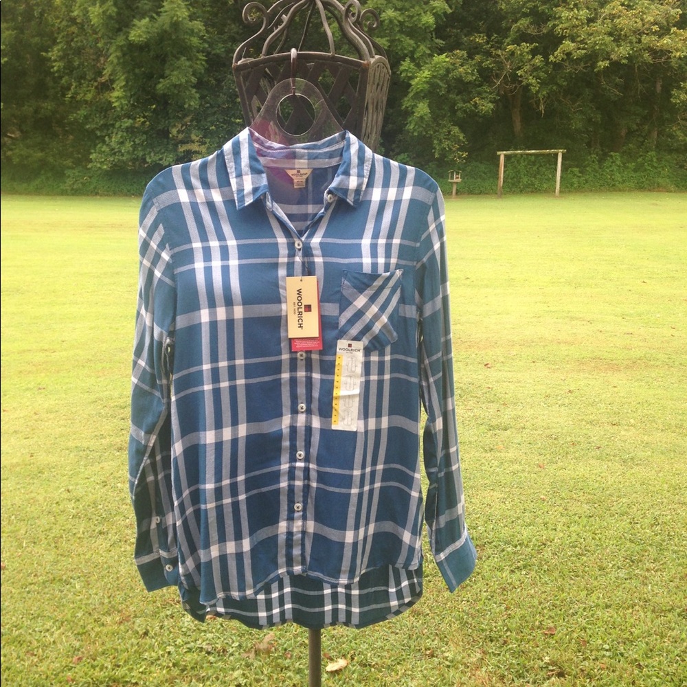 Woolrich high low hem tops NWT bundle of2!